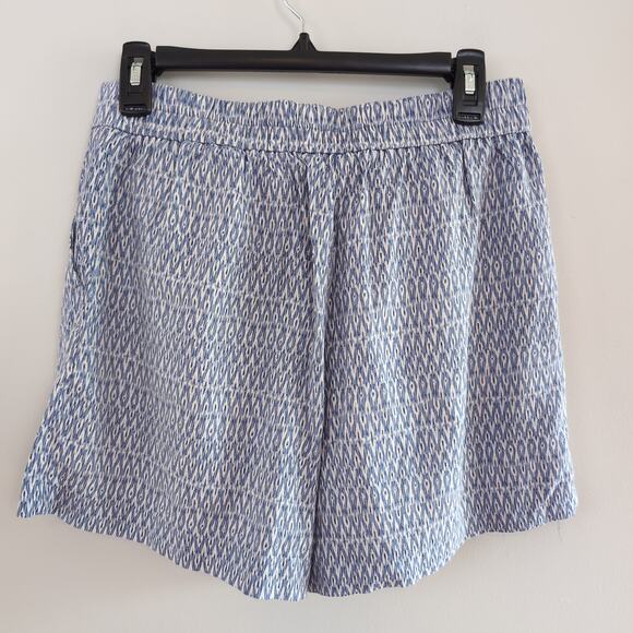 C&C California Blue Linen Blend Pull On Shorts Size 6 - Picture 5 of 8